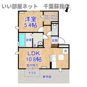 PARK HILLS MIYAKO Aの間取り画像