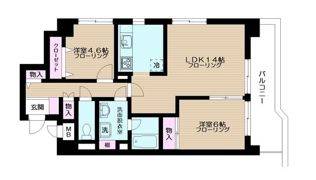 クレスト王子Iの間取り画像
