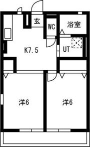 ラグーナBの間取り画像