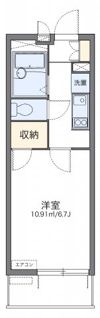 レオパレスカルム大津の間取り画像