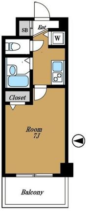 アイル方南町の間取り画像