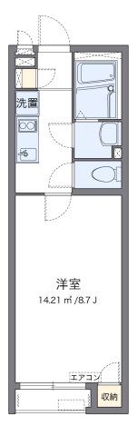 クレイノクエスタⅡの間取り画像