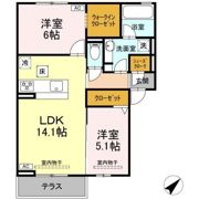 恵比寿の森の間取り画像