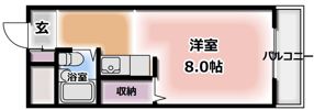 メゾンミハマの間取り画像
