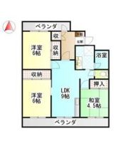 リュミエールBの間取り画像
