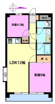 ビアリッツ幸町の間取り画像