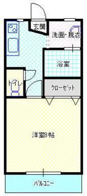 ウォークインの間取り画像