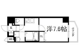 ファーストフィオーレ大阪ウエストの間取り画像