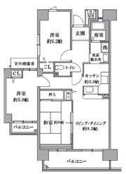 T’s garden清瀬の間取り画像