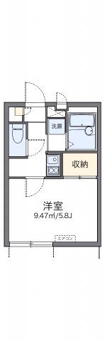 レオパレス白鳥の間取り画像