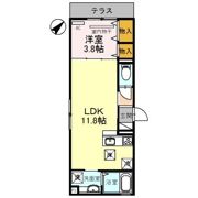 クラタス平野 3の間取り画像