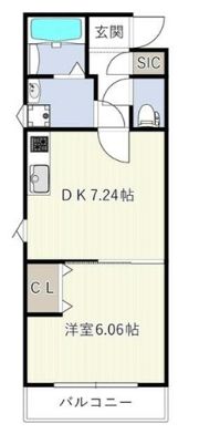 ES-Grande板橋の間取り画像