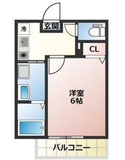 メルディア黄金町の間取り画像