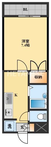 トレンティーノの間取り画像