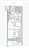スパシエ蒲田グランドタワーの間取り画像