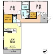 光レジデンス Aの間取り画像