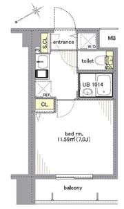 プレールドゥーク文京白山の間取り画像