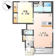 パディハウス Bの間取り画像