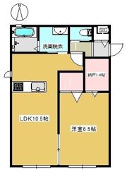 サンハイム十禅寺B Bの間取り画像