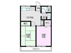シティハイム KAの間取り画像