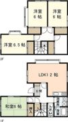 平尾借家 Dの間取り画像