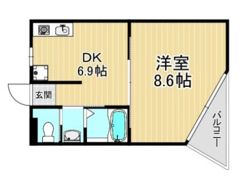 エルスタンザ武蔵小金井の間取り画像