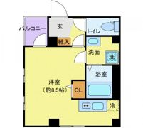 レピュア大島レジデンスの間取り画像