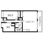 阪神ハイグレードマンション12番館の間取り画像