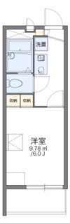 レオパレスリバーサイドウエストの間取り画像