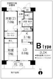 メイビスタ大淀の間取り画像