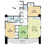 グランドールアサヒの間取り画像