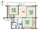ビレッジハウス井口2号棟の間取り画像