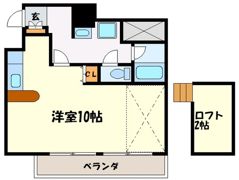 プロヴァンス東白島の間取り画像