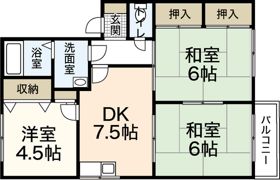 ルーエ井口B棟の間取り画像