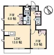 ブランシェ－M A棟の間取り画像