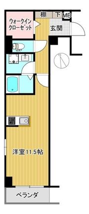 レーヴエスチュエールⅦの間取り画像