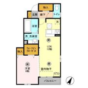 サニーフラットの間取り画像