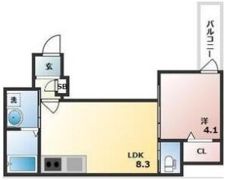 アーバンヴィラ塚本の間取り画像