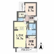 シャーメゾン野田レジデンスの間取り画像