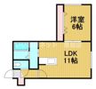 Elvita(エルヴィータ)の間取り画像