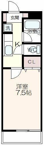 メゾンボヌールの間取り画像