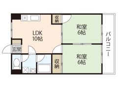 ベルファミーユ舟入の間取り画像
