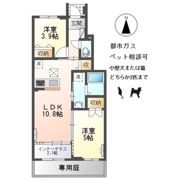 木曽川町玉ノ井字大縄場八ノ切新築アパートの間取り画像