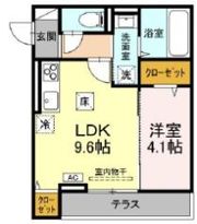 Dalle de verreの間取り画像