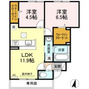 フローラル平野の間取り画像