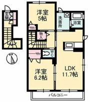 シャーメゾンクレアの間取り画像