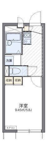レオパレス追浜の間取り画像