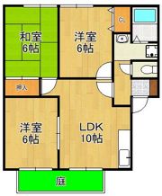 チェリーハイツA棟の間取り画像