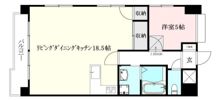 ロイヤルアネックス喜与町の間取り画像