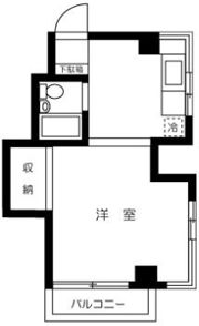 フラッツ学芸大学の間取り画像